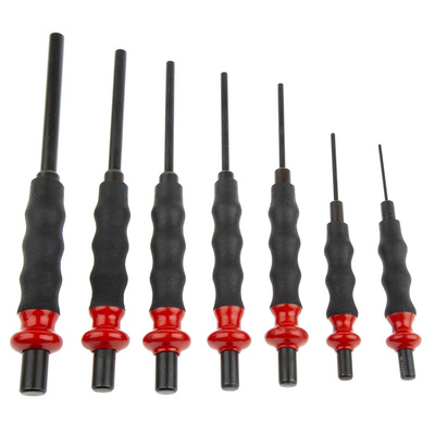 Facom 7-Piece Punch Set, Anti-Vibration Punch, 2 → 10 mm Shank