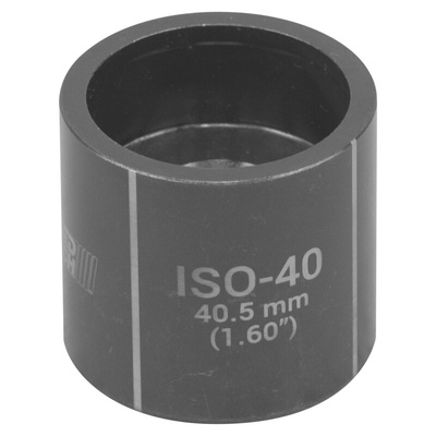 Greenlee , 1 Piece Punch and Die Set With Punch & Die ISO 40 (40.5 mm), 40.5mm