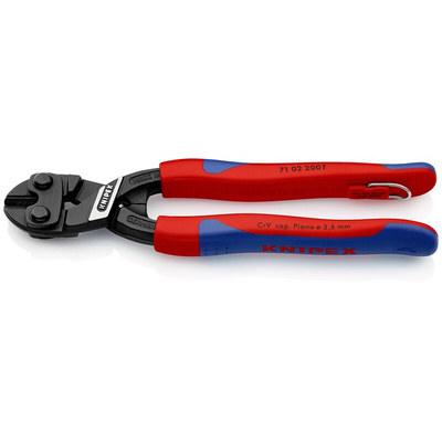 Knipex 71 02 200 T 200 mm High Performance Chrome Vanadium Steel Compact bolt cutter