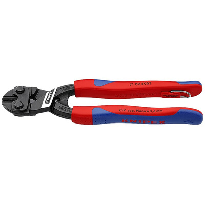 Knipex 71 02 200 T 200 mm High Performance Chrome Vanadium Steel Compact bolt cutter