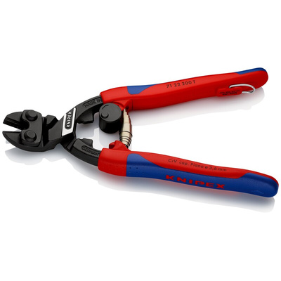 Knipex 71 22 200 T 200 mm High Performance Chrome Vanadium Steel Compact bolt cutter