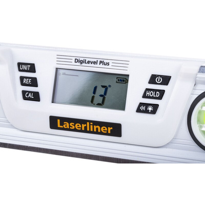 Laserliner 240mm Magnetic, LCD Inclinometer, User Calibrated