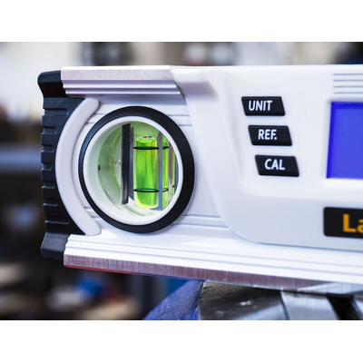 Laserliner 240mm Magnetic, LCD Inclinometer, User Calibrated