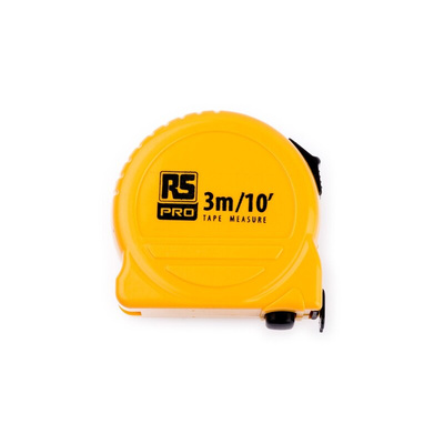RS PRO 3m Tape Measure, Metric & Imperial