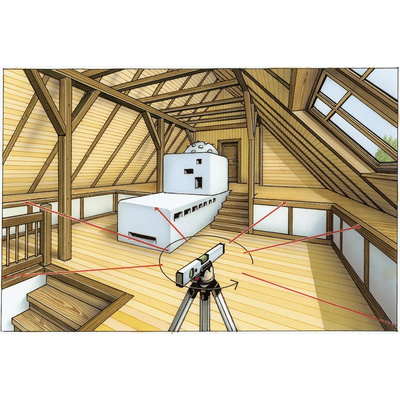 Laserliner 1.2m Magnetic, Inclinometer, User Calibrated