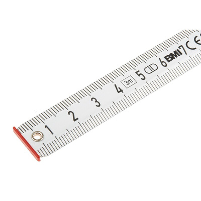 BMI BMI 3m Tape Measure, Metric, With RS Calibration