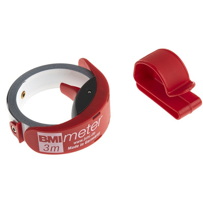 BMI BMI 3m Tape Measure, Metric, With RS Calibration