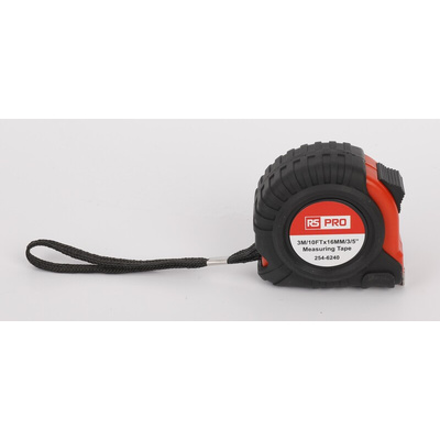 RS PRO 3m Tape Measure, Metric & Imperial