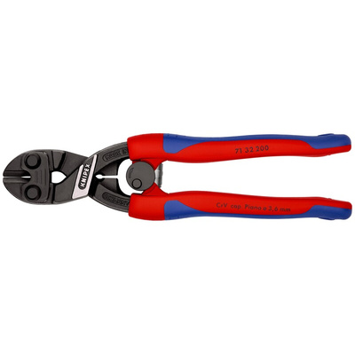 Knipex 71 32 200 200 mm Chrome Vandium Steel Compact bolt cutter
