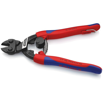 Knipex 71 32 200 T 200 mm Chrome Vandium Steel Compact bolt cutter