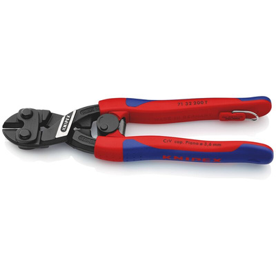 Knipex 71 32 200 T 200 mm Chrome Vandium Steel Compact bolt cutter