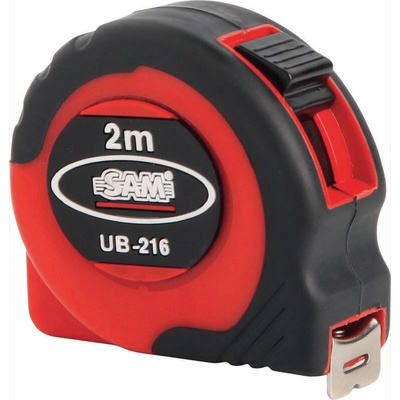 SAM UB 2m Tape Measure, Metric & Imperial