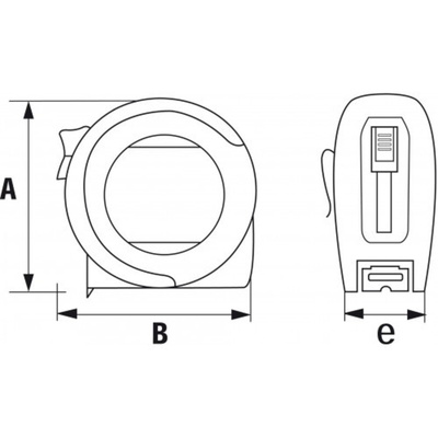SAM UB 3m Tape Measure, Metric & Imperial