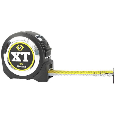 CK T3448M 8m Tape Measure, Metric & Imperial