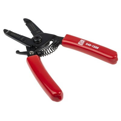 RS PRO Wire Stripper, 0.2mm Min, 0.8mm Max, 155 mm Overall