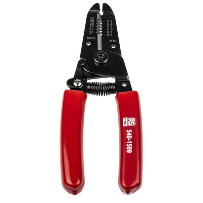 RS PRO Wire Stripper, 0.2mm Min, 0.8mm Max, 155 mm Overall