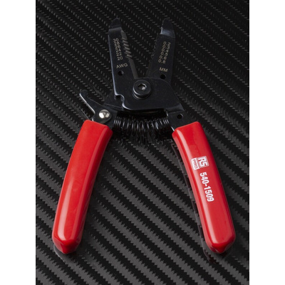 RS PRO Wire Stripper, 0.2mm Min, 0.8mm Max, 155 mm Overall