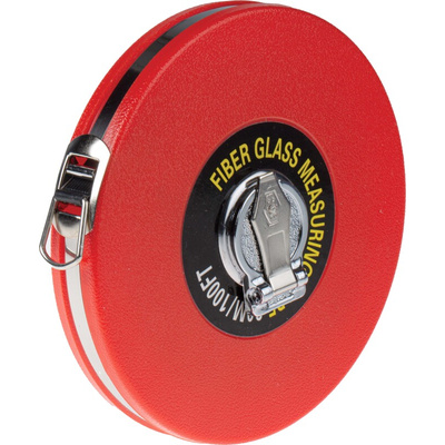 RS PRO 30m Tape Measure, Metric & Imperial