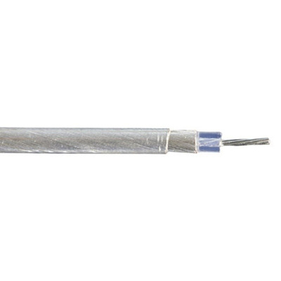 Alpha Wire White Unterminated to Unterminated Micro Coax Coaxial Cable, 50 Ω 0.53mm OD 100m