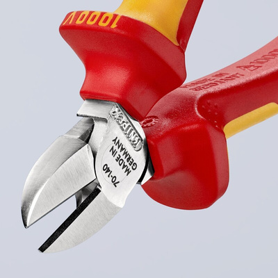 Knipex 70 06 140 VDE/1000V Insulated Side Cutters