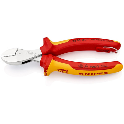Knipex 73 06T VDE/1000V Insulated Side Cutters