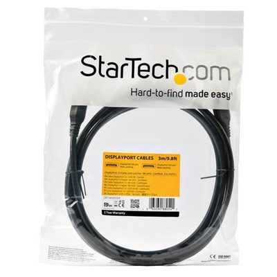 Startech 8K DisplayPort to DisplayPort Cable, Male to Male - 3m