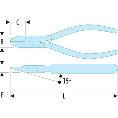 Facom 395.16 Plastics Cutters