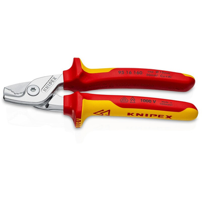 Knipex 95 16 VDE/1000V Insulated Cable Cutters