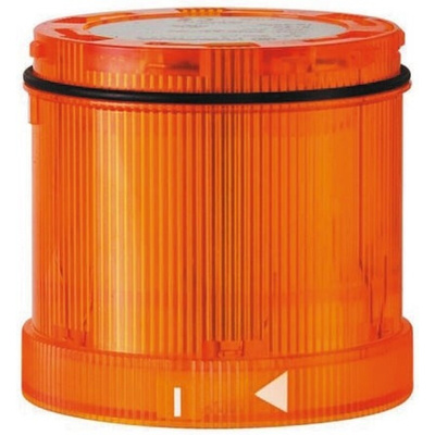 Werma 644 Series Yellow Rotating Effect Beacon Unit, 24 V dc, LED Bulb, AC, DC, IP65