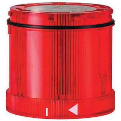 Werma 644 Series Red Flashing Effect Beacon Unit, 230 V ac, LED Bulb, AC, IP65