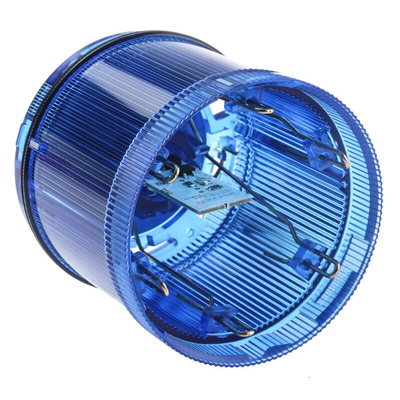 Werma 644 Series Blue Steady Effect Beacon Unit, 24 V dc, LED Bulb, AC, DC, IP65