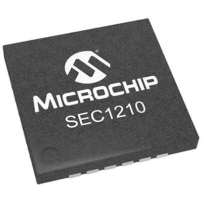 Microchip Multiprotocol Transceiver 24-Pin QFN, SEC1210-I/PV-URT