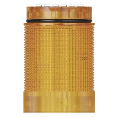 Werma KombiSIGN 40 Series Yellow Multiple Effect Beacon Tower, 24 V ac/dc, LED Bulb, AC, DC, IP66, IP69K