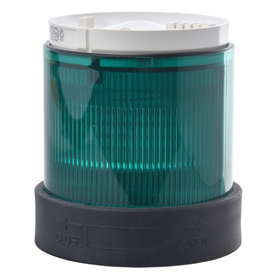 Schneider Electric XVB Series Green Steady Effect Beacon Unit, 24 V ac/dc, LED Bulb, AC, DC, IP65