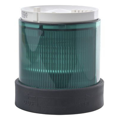 Schneider Electric XVB Series Green Steady Effect Beacon Unit, 24 V ac/dc, LED Bulb, AC, DC, IP65