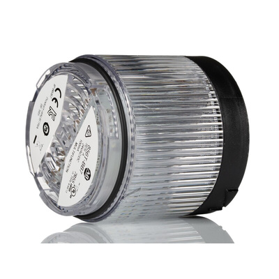 Allen Bradley 856T Series White Flashing, Steady, Strobe Effect Beacon Tower, 24 V ac/dc, LED Bulb, AC, DC, IP66, IP67