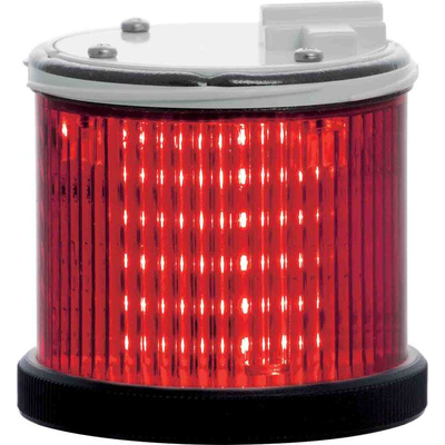 RS PRO Red Steady Effect Steady Light Element, 24 V ac/dc, LED Bulb, AC, DC, IP66