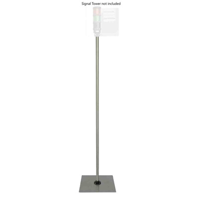Werma KombiSIGN 72 Series Floor Stand for Use with KombiSIGN 72 Pre-Assembled Signal Tower