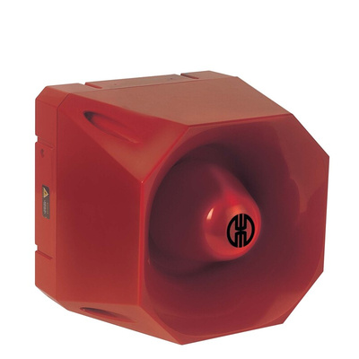 Werma 142 Series Electronic Sounder, 18 → 30 V, 105dB at 1 m, IP65, 42-Tone