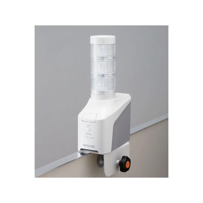 Patlite NH Series Partition Mounting Bracket for Use with NHV Series, NHB Series, Panel Thickness 22-60 mm