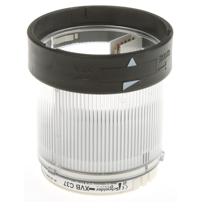 Schneider Electric Harmony XVB Series Clear Steady Effect Beacon Unit, 250 V, Incandescent / LED Bulb, AC, IP65