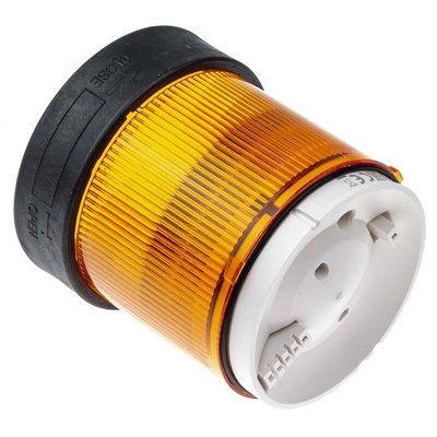 Schneider Electric Harmony XVB Series Amber Steady Effect Beacon Unit, 250 V, Incandescent / LED Bulb, AC, IP65