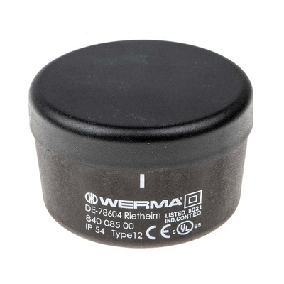 Werma 840 Series Terminal unit, 24 V dc, 230 V ac, AC, DC, IP54