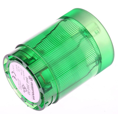 Werma 846 Series Green Steady Effect Beacon Unit, 12 → 230 V ac/dc, AC, DC, IP54
