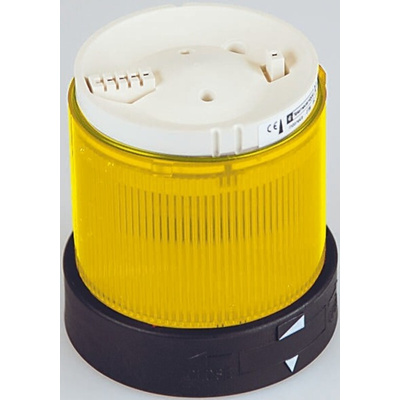Schneider Electric Harmony XVB Series Yellow Steady Effect Beacon Unit, 250 V, Incandescent / LED Bulb, AC, IP65