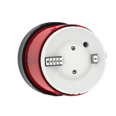 Schneider Electric Harmony XVB Series Red Steady Effect Beacon Unit, 24 V ac/dc, LED Bulb, AC, DC, IP65