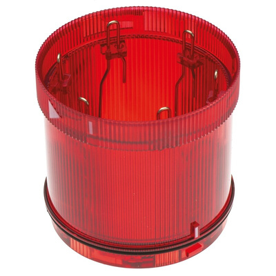 Werma 641 Series Red Steady Effect Beacon Unit, 12 → 230 V ac/dc, Filament Bulb, AC, DC, IP65
