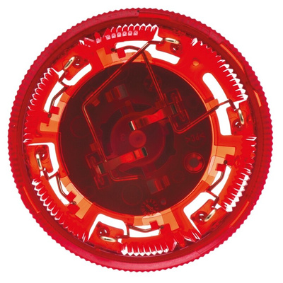 Werma 641 Series Red Steady Effect Beacon Unit, 12 → 230 V ac/dc, Filament Bulb, AC, DC, IP65