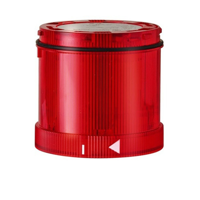 Werma 643 Series Red Flashing Effect Beacon Unit, 24 V dc, Xenon Bulb, DC, IP65