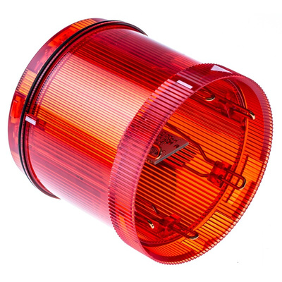 Werma KombiSIGN 71 Series Red Steady Effect Beacon Unit, 24 V, LED Bulb, AC, DC, IP65
